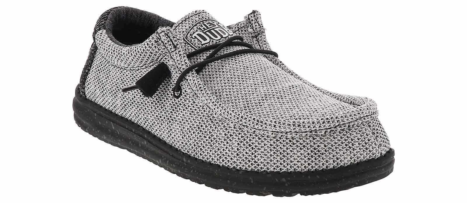 Wally Stretch Steel - Men's Casual Shoes | HEYDUDE Shoes